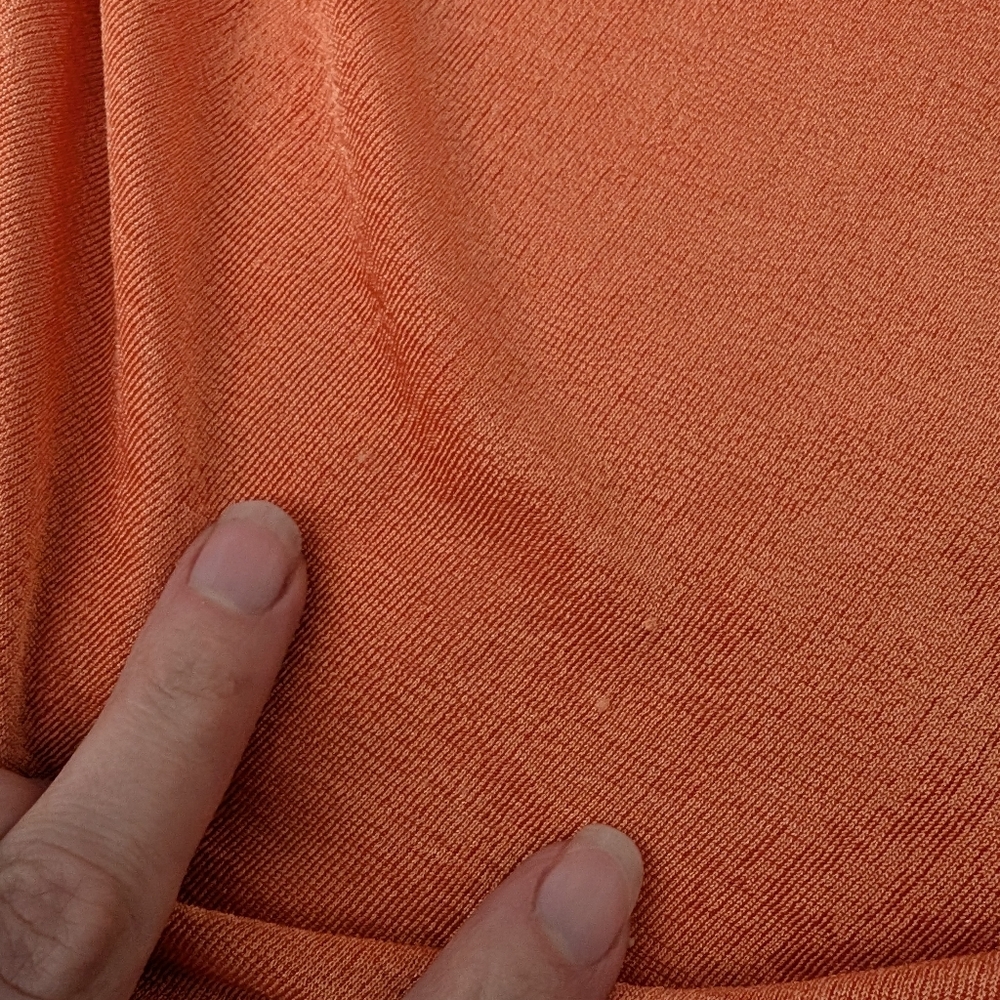 Lioness Goddess One Shoulder Ruched Mini Dress Medium Orange - Picture 14 of 15
